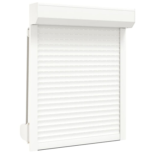 Berkfield Roller Shutter Aluminium 70x100 cm White