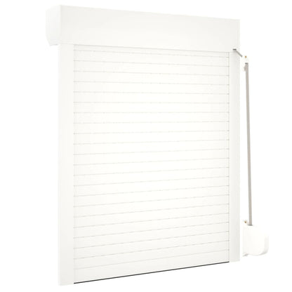 Berkfield Roller Shutter Aluminium 70x100 cm White