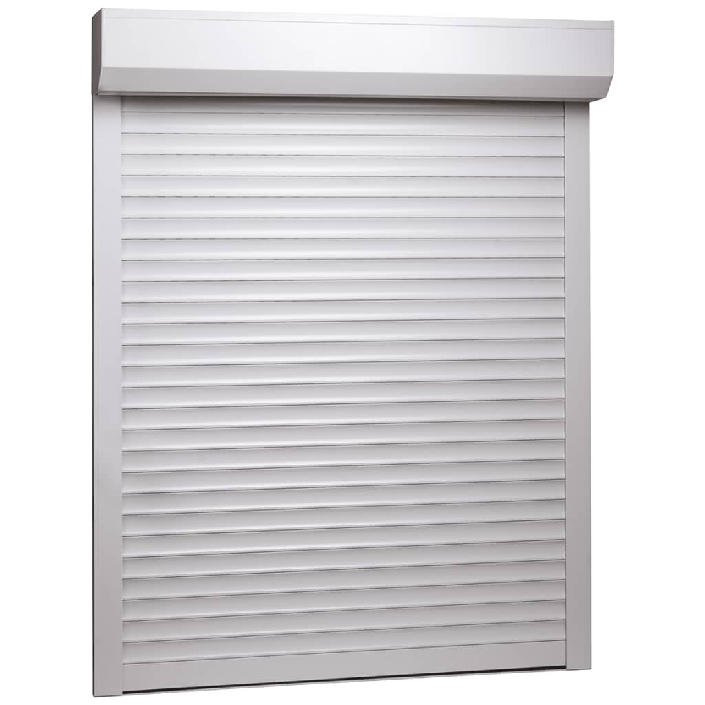 Berkfield Roller Shutter Aluminium 100x130 cm White