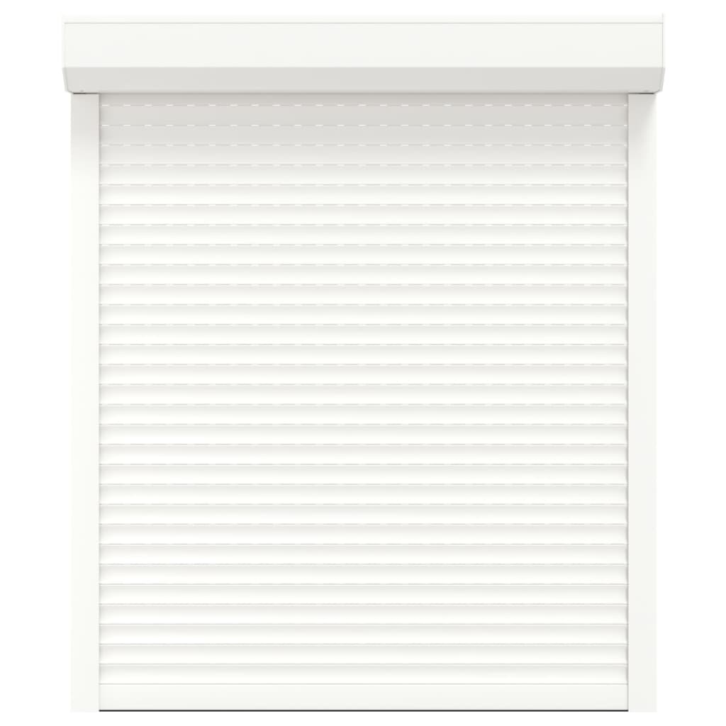 Berkfield Roller Shutter Aluminium 110x130 cm White