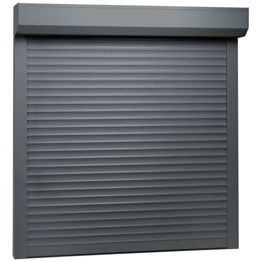 Berkfield Roller Shutter Aluminium 100x100 cm Anthracite