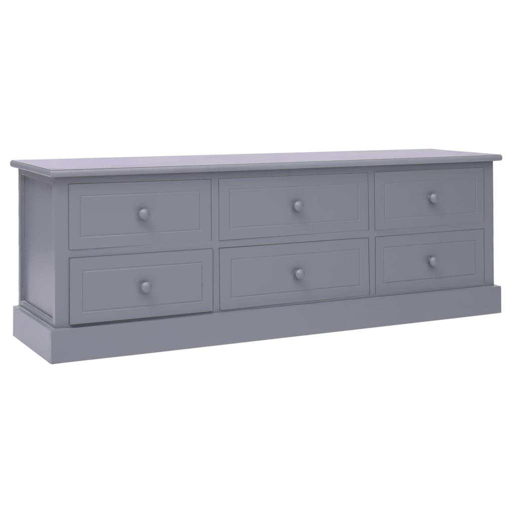 Berkfield Hall Bench Dark Grey 115x30x40 cm Wood