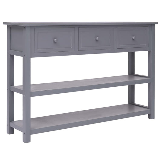 Berkfield Sideboard Grey 115x30x76 cm Wood
