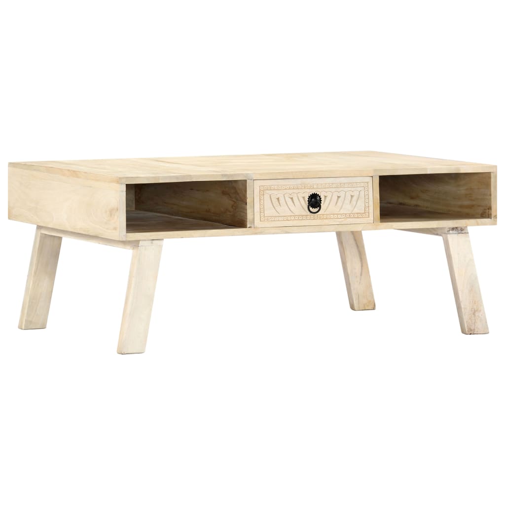 Berkfield Coffee Table 100x60x40 cm Solid Mango Wood