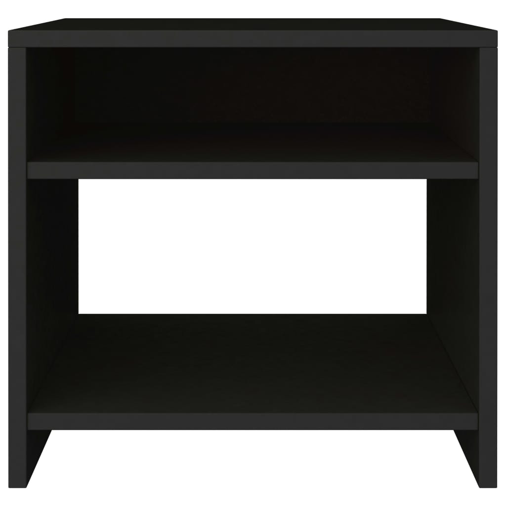 Berkfield Bedside Cabinet Black 40x30x40 cm Engineered Wood