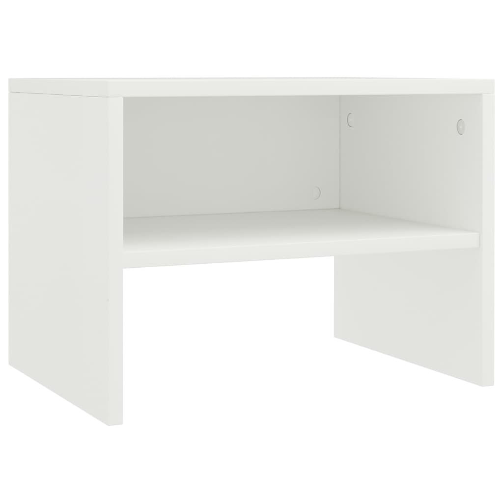 Berkfield Bedside Cabinets 2 pcs White 40x30x30 cm Engineered Wood
