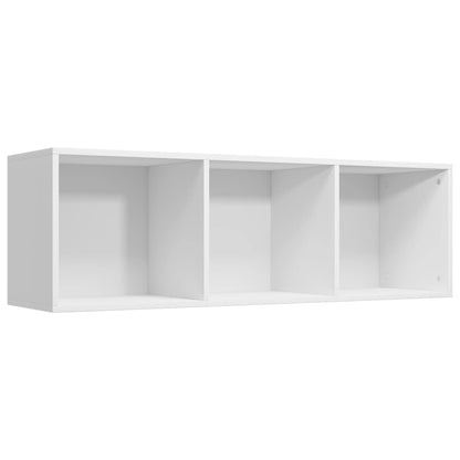 Berkfield Book Cabinet/TV Cabinet White 36x30x114 cm Engineered Wood
