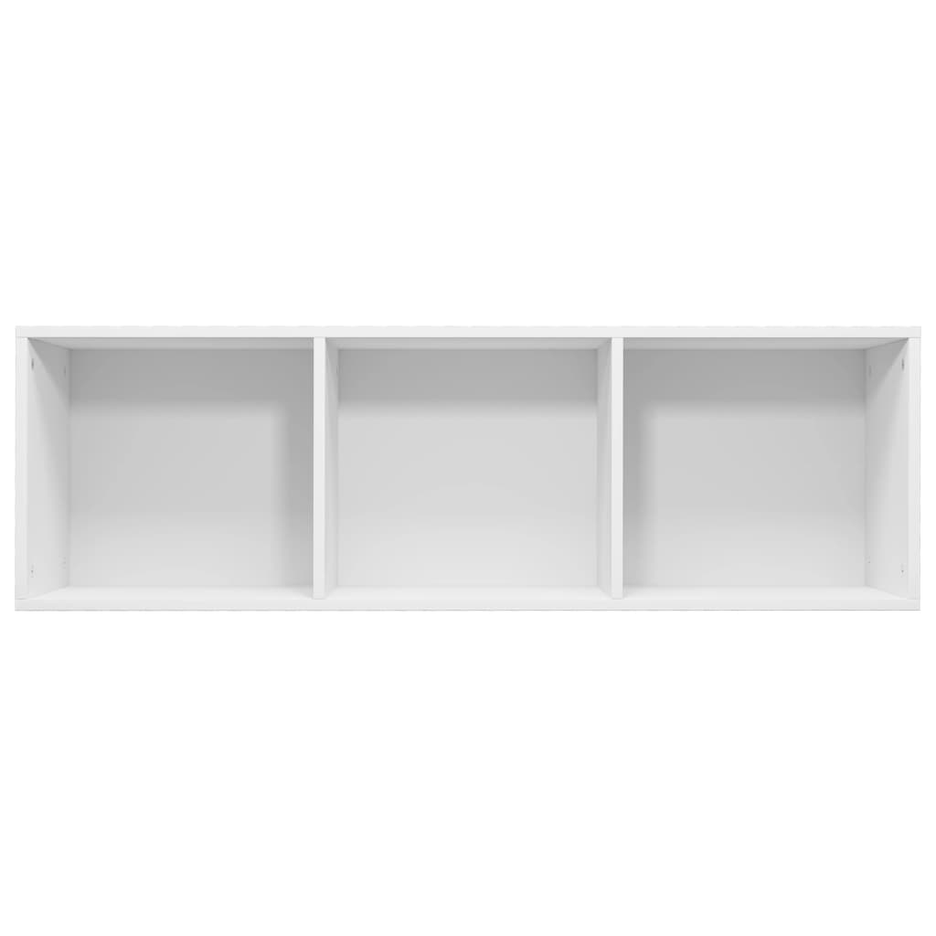 Berkfield Book Cabinet/TV Cabinet White 36x30x114 cm Engineered Wood