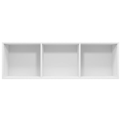 Berkfield Book Cabinet/TV Cabinet White 36x30x114 cm Engineered Wood