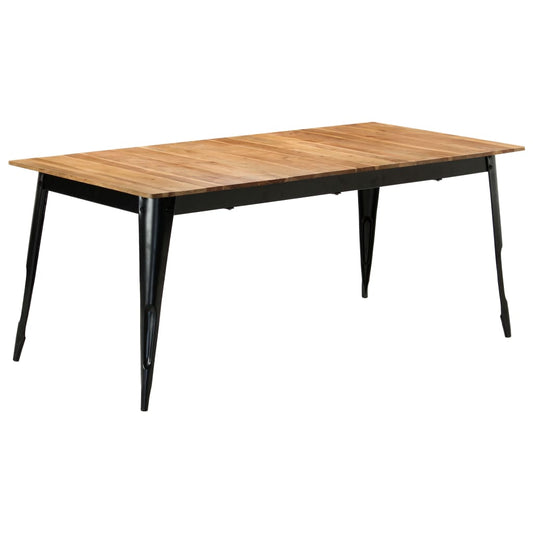 Berkfield Dining Table 180x90x76 cm Solid Acacia Wood