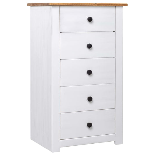 Berkfield Sideboard White 46x40x89 cm Pine Panama Range