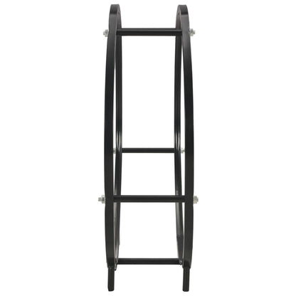 Berkfield Firewood Rack Black 70x20x70 cm Steel