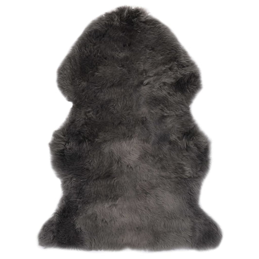 Berkfield Sheep Leather Rug 60x90 cm Light Grey