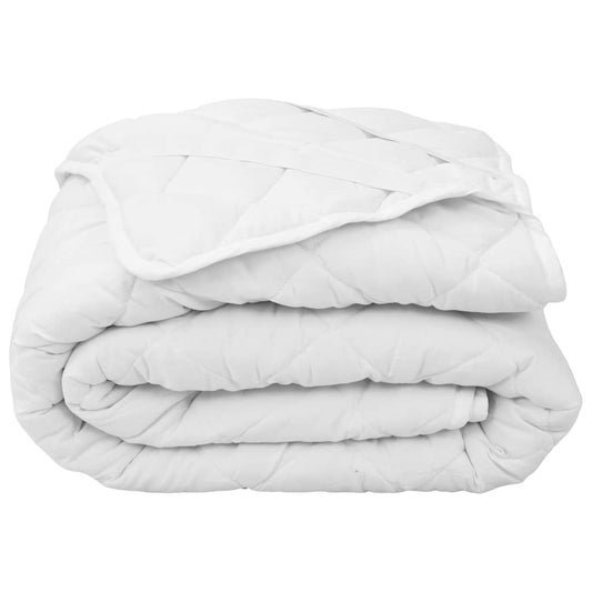Berkfield Quilted Mattress Protector White 120x200 cm Light