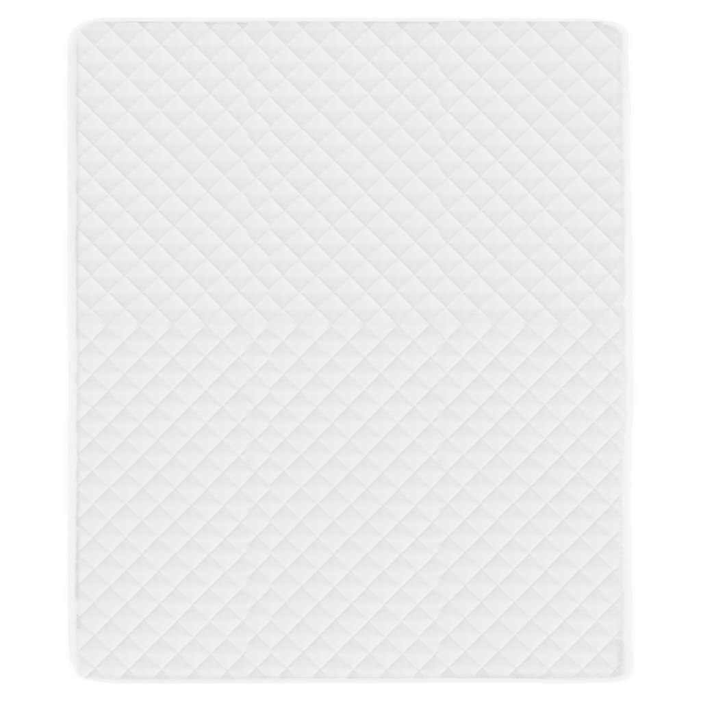 Berkfield Quilted Mattress Protector White 180x200 cm Heavy
