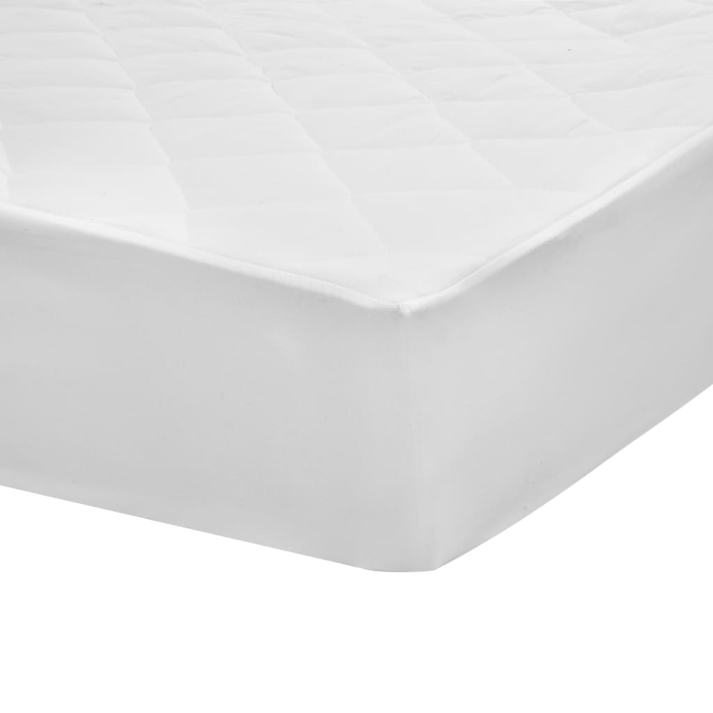 Berkfield Quilted Mattress Protector White 180x200 cm Heavy