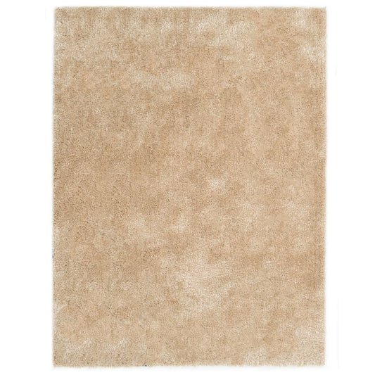 Berkfield Shaggy Area Rug 140x200 cm Beige
