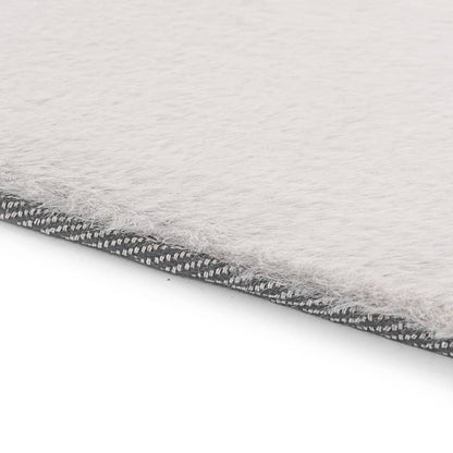 Berkfield Rug 80x150 cm Faux Rabbit Pelt Grey