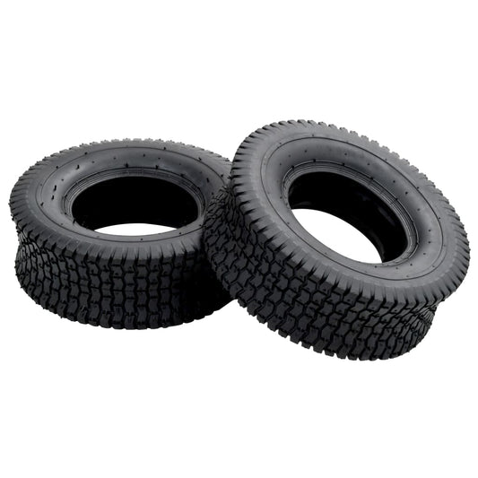 Berkfield Wheelbarrow Tyres 2 pcs 13x5.00-6 4PR Rubber
