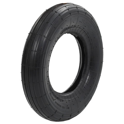 Berkfield 4 Piece Wheelbarrow Tire and Inner Tube Set 3.50-8 4PR Rubber