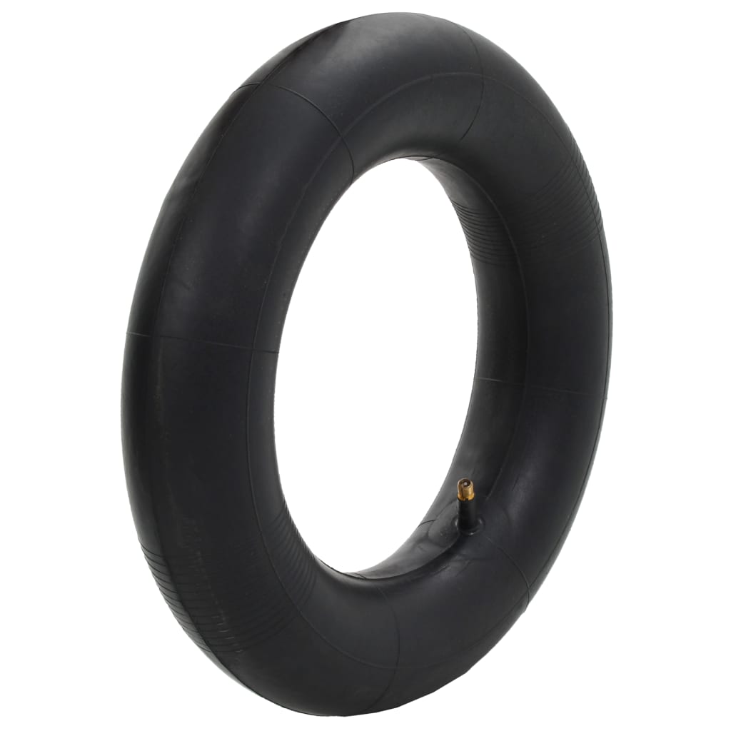 Berkfield 4 Piece Wheelbarrow Tire and Inner Tube Set 3.50-8 4PR Rubber