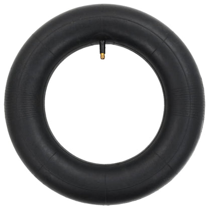 Berkfield 4 Piece Wheelbarrow Tire and Inner Tube Set 3.50-8 4PR Rubber