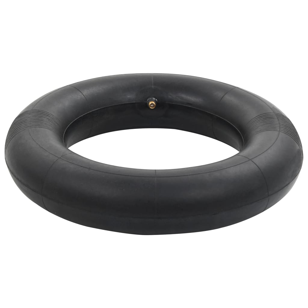Berkfield 4 Piece Wheelbarrow Tire and Inner Tube Set 3.50-8 4PR Rubber