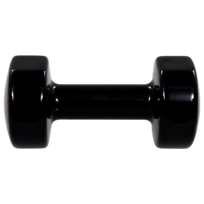 Berkfield Dumbbell 2 pcs 2x5 kg Cast Iron Black