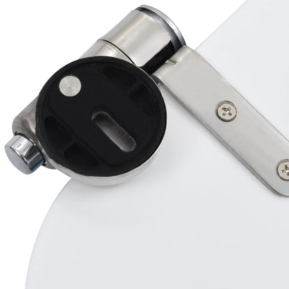 Berkfield WC Toilet Seats 2 pcs with Soft Close Lids MDF Starfish Design