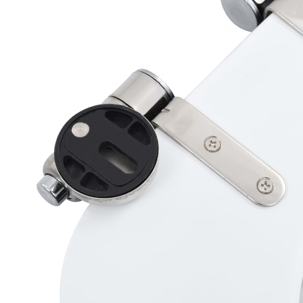 Berkfield WC Toilet Seats 2 pcs with Soft Close Lids MDF New York Design