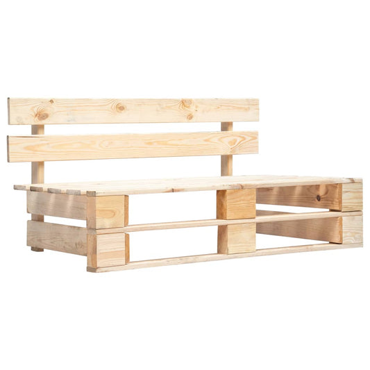 Berkfield Garden Pallet Bench Wood