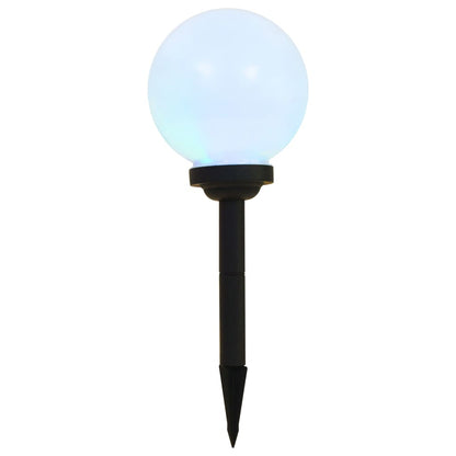 Berkfield Outdoor Solar Lamps 6 pcs LED Spherical 20 cm RGB