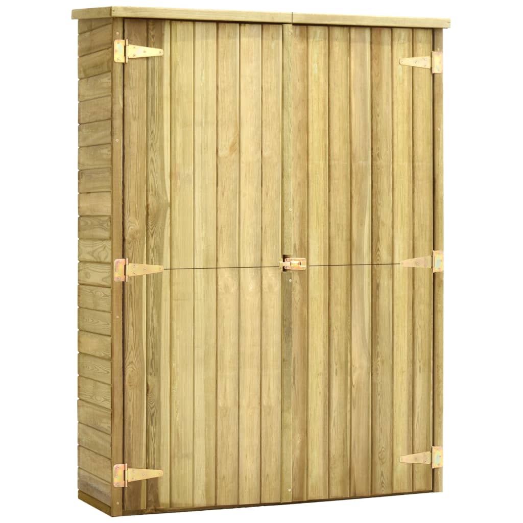 Berkfield Garden Tool Shed 123x50x171 cm Impregnated Pinewood