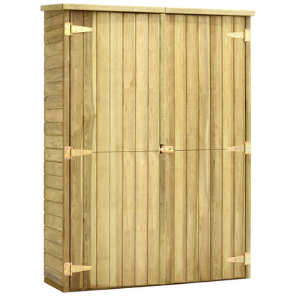 Berkfield Garden Tool Shed 123x50x171 cm Impregnated Pinewood