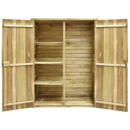 Berkfield Garden Tool Shed 123x50x171 cm Impregnated Pinewood
