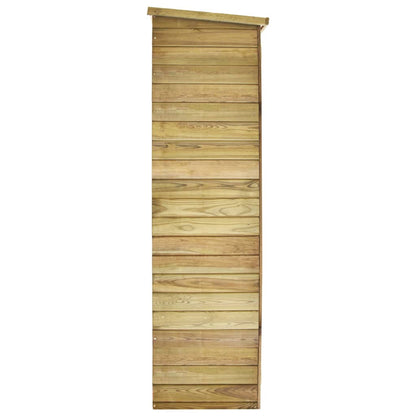 Berkfield Garden Tool Shed 123x50x171 cm Impregnated Pinewood