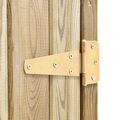 Berkfield Garden Tool Shed 123x50x171 cm Impregnated Pinewood