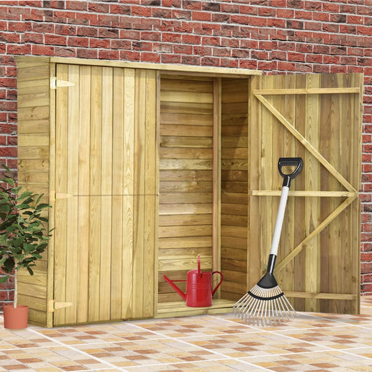 Berkfield Garden Tool Shed 163x50x171 cm Impregnated Pinewood