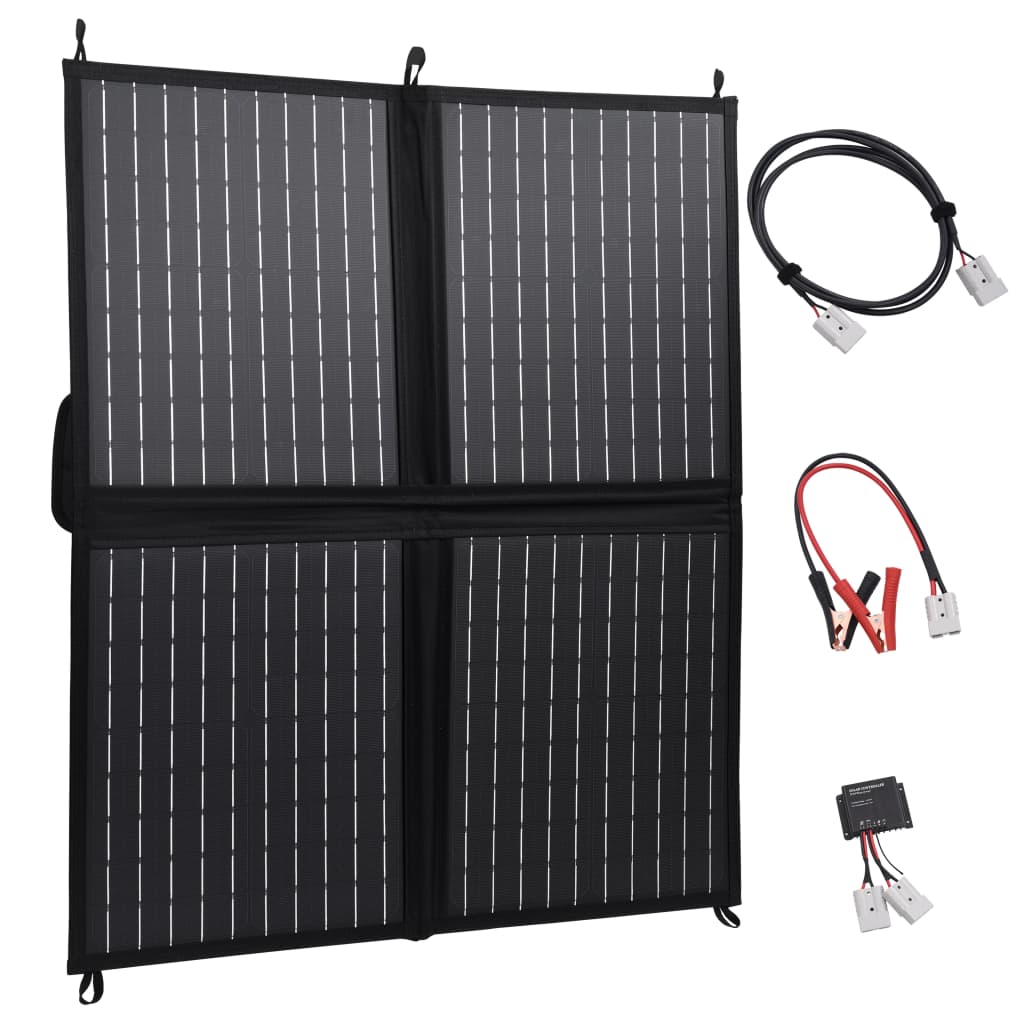 Berkfield Foldable Solar Panel Charger 80 W 12 V