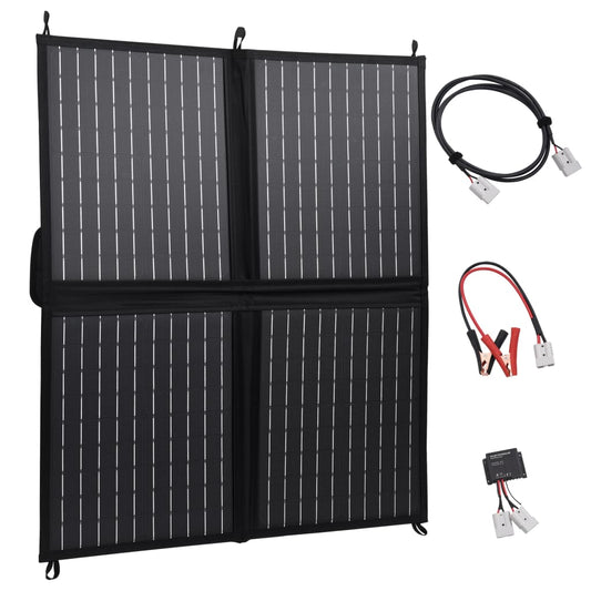 Berkfield Foldable Solar Panel Charger 80 W 12 V