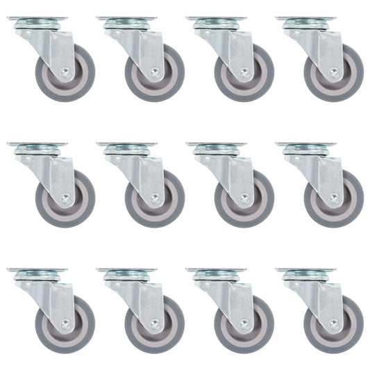 Berkfield 72 pcs Swivel Casters 50 mm