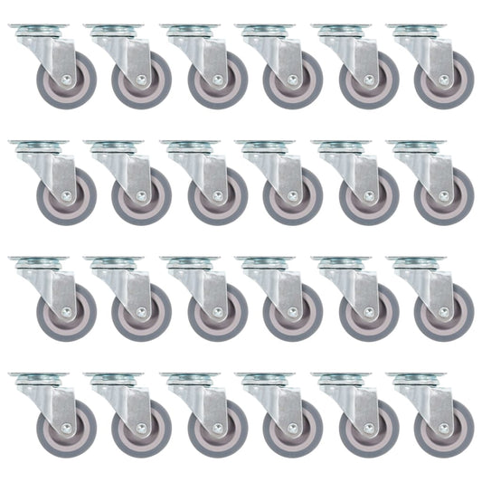 Berkfield 192 pcs Swivel Casters 50 mm