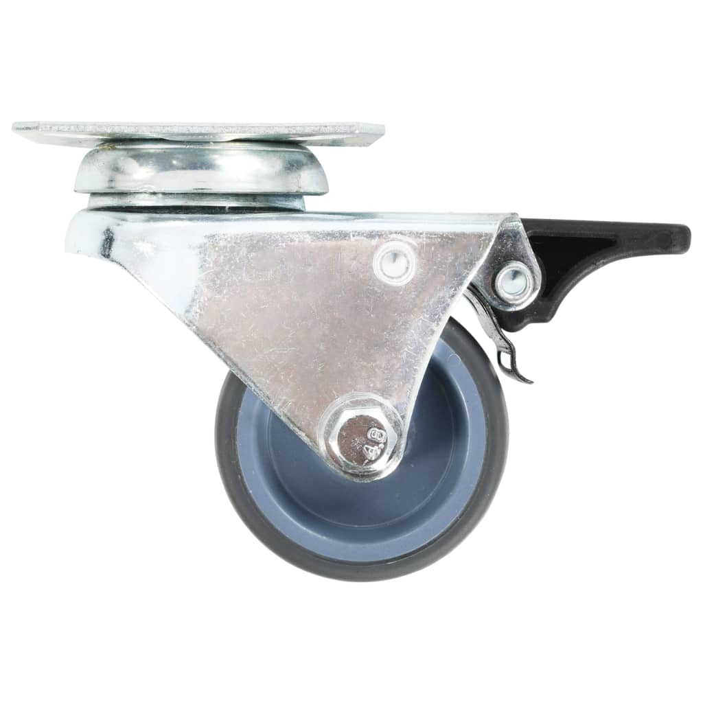 Berkfield 32 pcs Twin-wheel Swivel Casters 50 mm