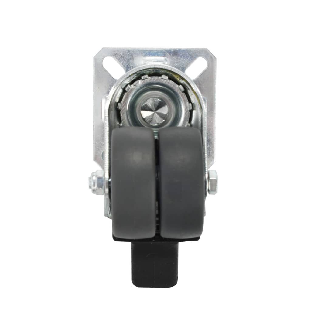 Berkfield 32 pcs Twin-wheel Swivel Casters 50 mm