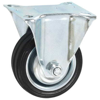 Berkfield 24 pcs Fixed Casters 75 mm