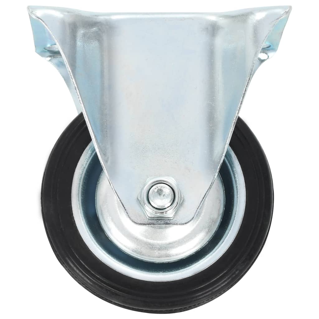 Berkfield 24 pcs Fixed Casters 75 mm