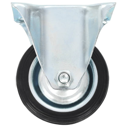 Berkfield 24 pcs Fixed Casters 75 mm