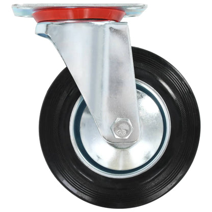 Berkfield 12 pcs Swivel Casters 160 mm