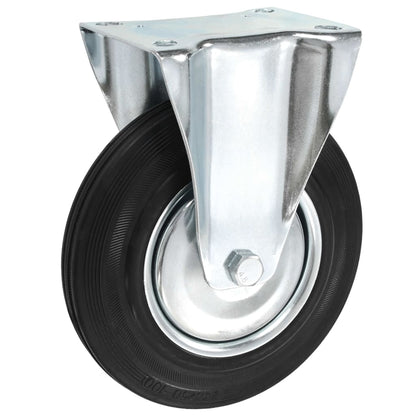 Berkfield 16 pcs Fixed Casters 200 mm