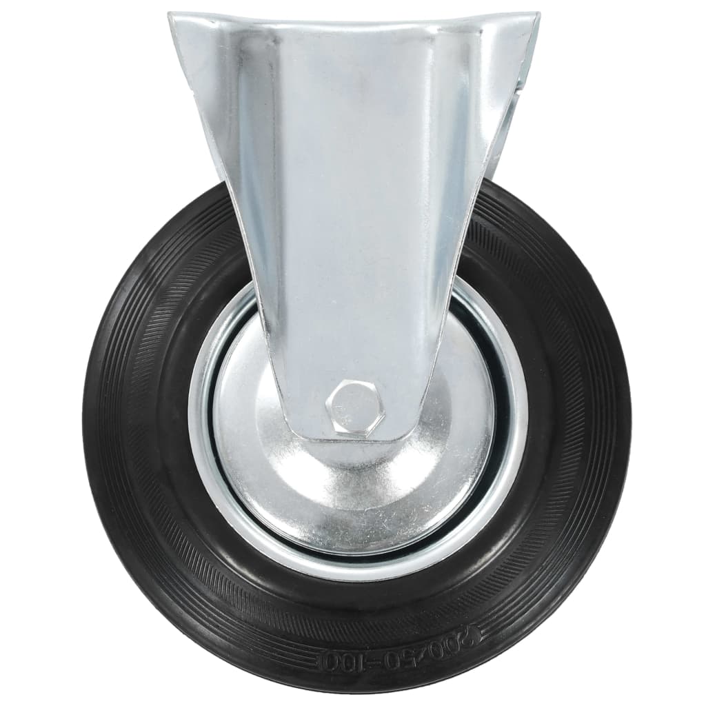 Berkfield 16 pcs Fixed Casters 200 mm